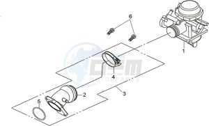 QUADRAIDER 600 DELUXE drawing CARBURATOR