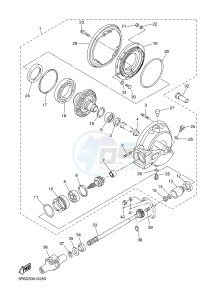 FJR1300AE FJR1300AS (1MD4 1MD5) drawing DRIVE SHAFT