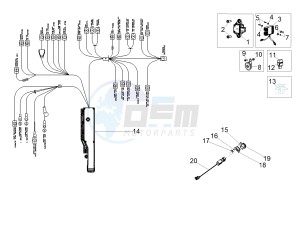 RSV4 1000 Racing Factory L.E. (EMEA) (EU, GB) drawing Front electrical system