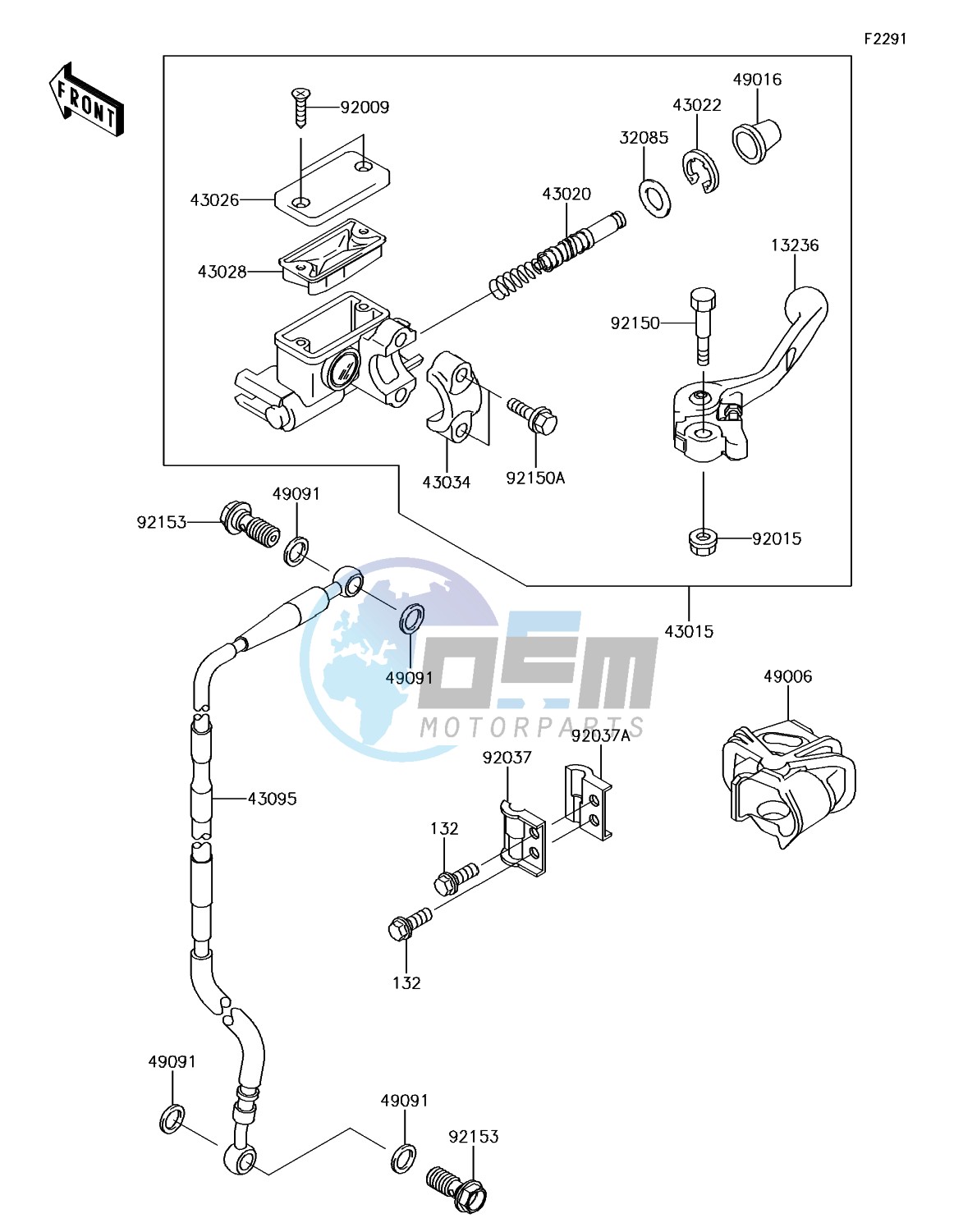 Front Master Cylinder