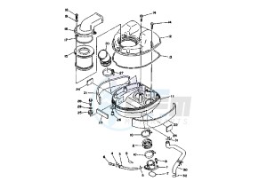 TDM 850 drawing INTAKE