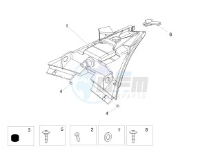 TUONO 1100 V4 RR E4 ABS (NAFTA) drawing Taillight