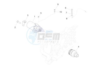 Liberty 50 iGet 4T 3V 25kmh (EMEA) drawing Stater - Electric starter