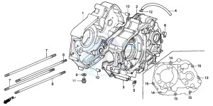 C90M drawing CRANKCASE