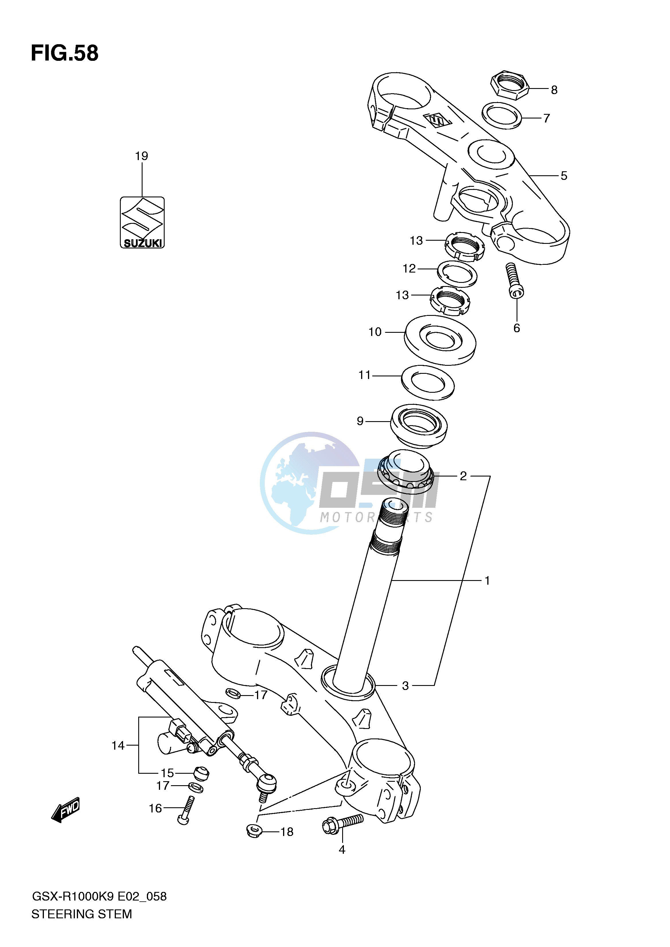 STEERING STEM