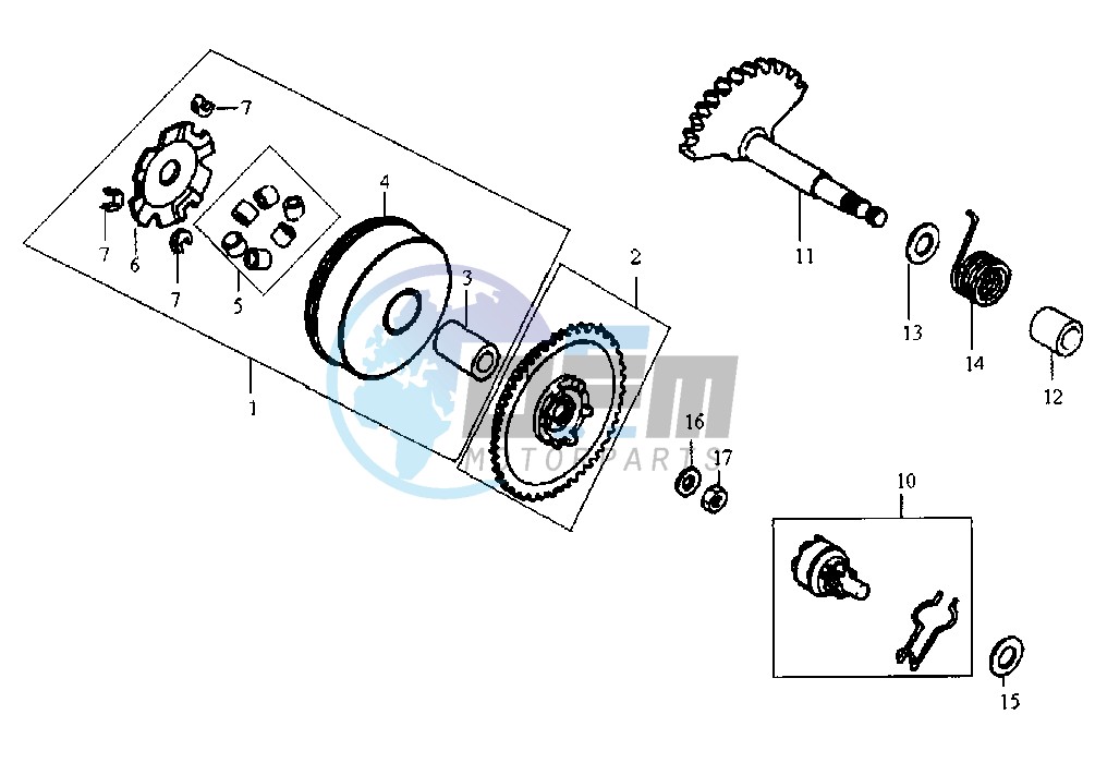 DRIVING PULLEY