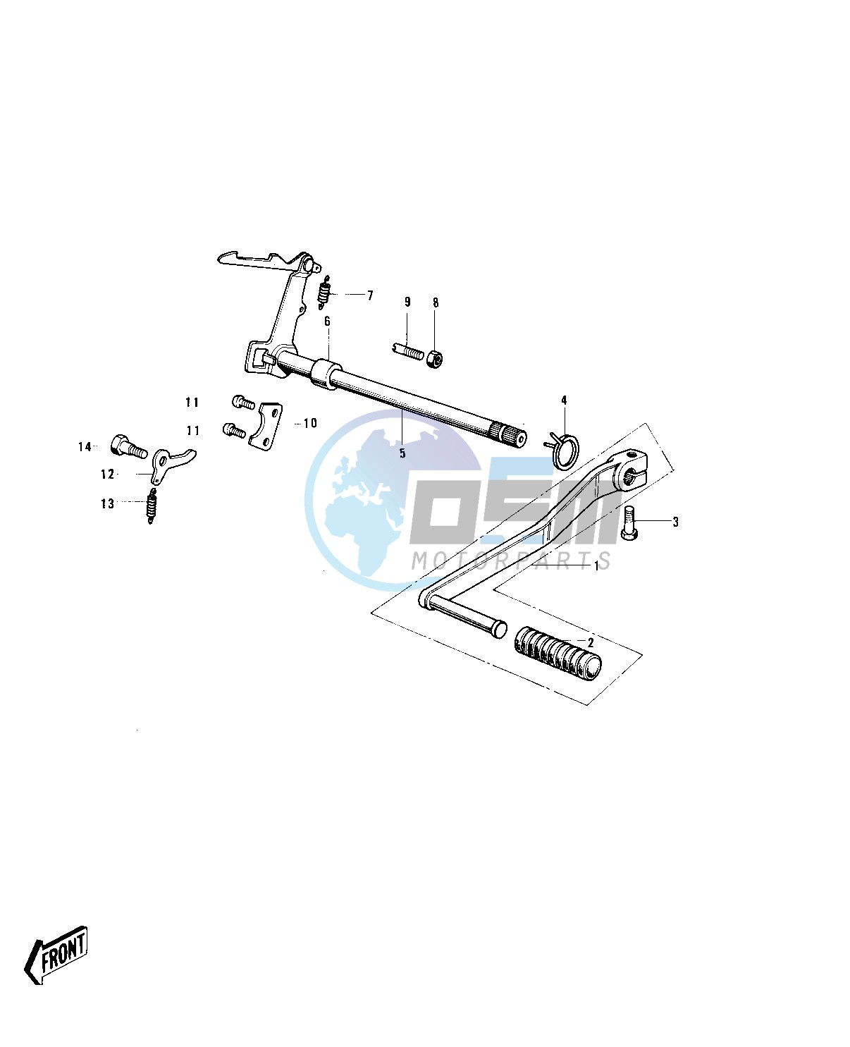 GEAR CHANGE MECHANISM