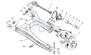 V7 CafÃ¨ 750 drawing Transmission complete I