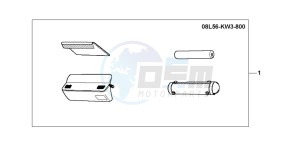 XL1000V VARADERO drawing HANDLE POCKET DX