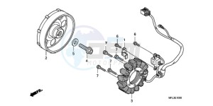 CBR1000RRA Europe Direct - (ED / HRC) drawing GENERATOR