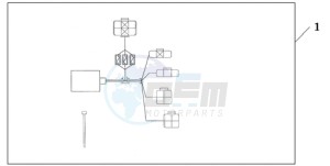 XL700VA9 France - (F / ABS CMF SPC) drawing FOG LIGHT CONTROLLER