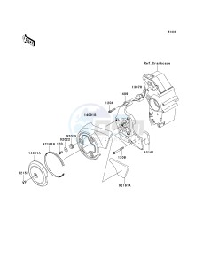 VN 2000 F [VULCAN 2000 CLASSIC LT] (6F-7F) F7F drawing CHAIN COVER