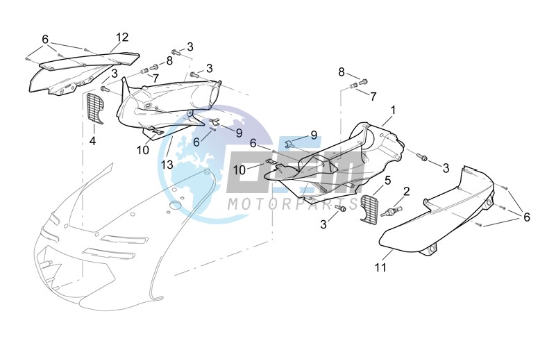 Front body - Duct