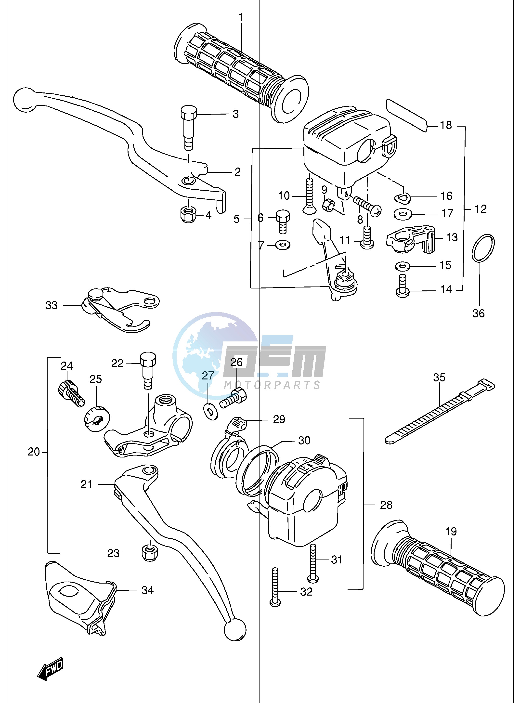 HANDLE LEVER