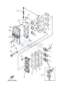 E60H drawing INTAKE