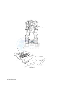 YFM450FWA YFM45FGB GRIZZLY 450 IRS AUSTRIA drawing GRAPHICS