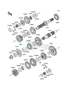 VERSYS KLE650A8F GB XX (EU ME A(FRICA) drawing Transmission