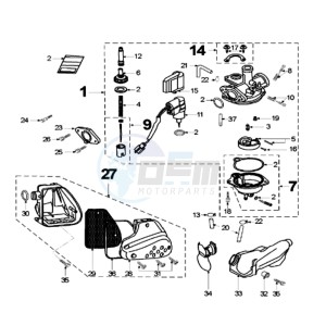 FIGHT LRIX drawing CARBURETTOR