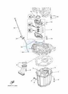 LF250XCA-2019 drawing VENTILATEUR-DHUILE