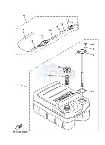 F100BETL drawing FUEL-TANK