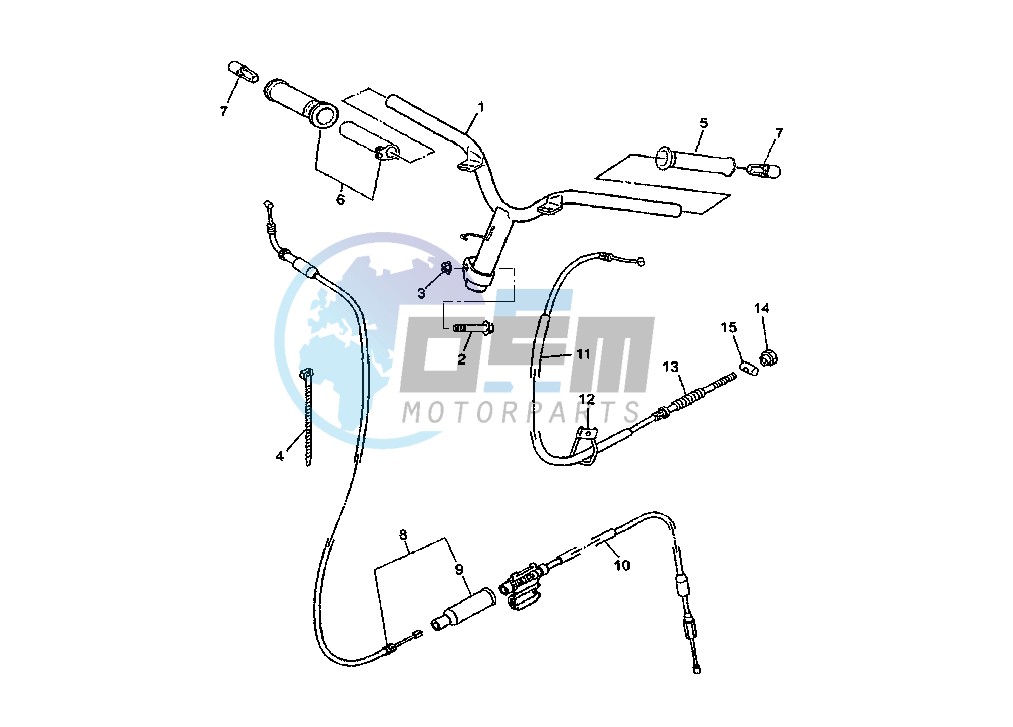 STEERING HANDLE- CABLE