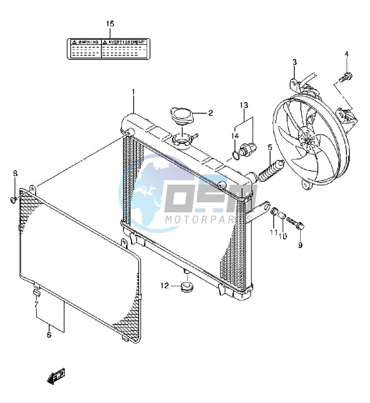 RADIATOR (LT-A750XZL3 P17)