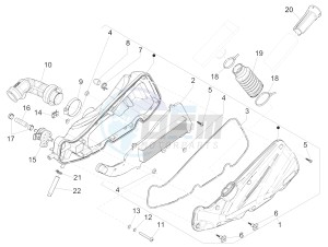 Liberty 125 iGet 4T 3V ie ABS (EMEA) drawing Air filter