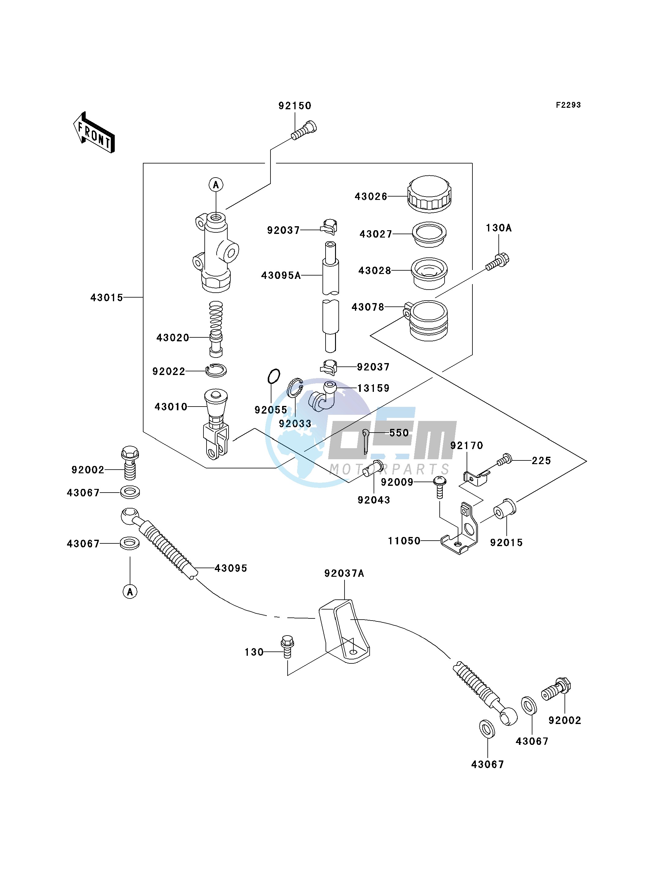 REAR MASTER CYLINDER