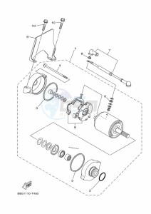 YFM450FWBD KODIAK 450 EPS (BEYK) drawing STARTING MOTOR