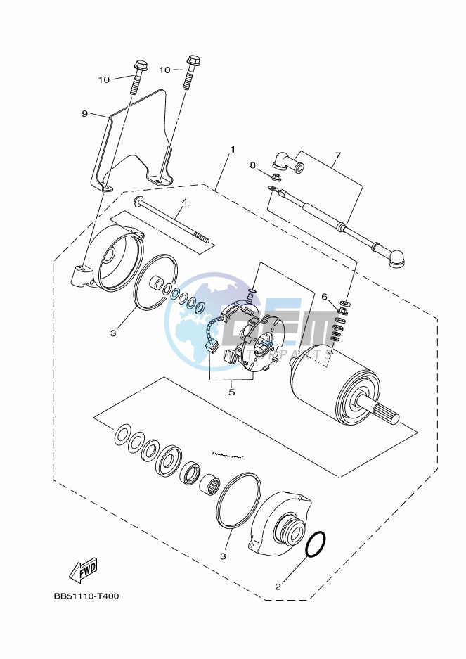 STARTING MOTOR