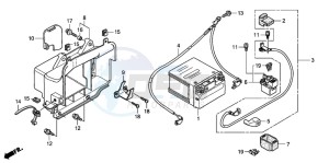 FES150 125 PANTHEON drawing BATTERY (FES1253-5)(FES1503-5)