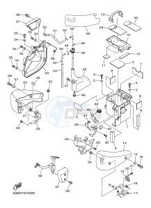 XVS1300A MIDNIGHT STAR (12C7) drawing SIDE COVER