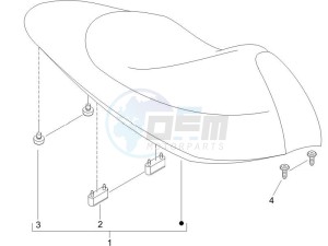 NRG 50 power DD drawing Saddle seats - Tool roll