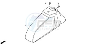 NH80MD drawing FRONT FENDER