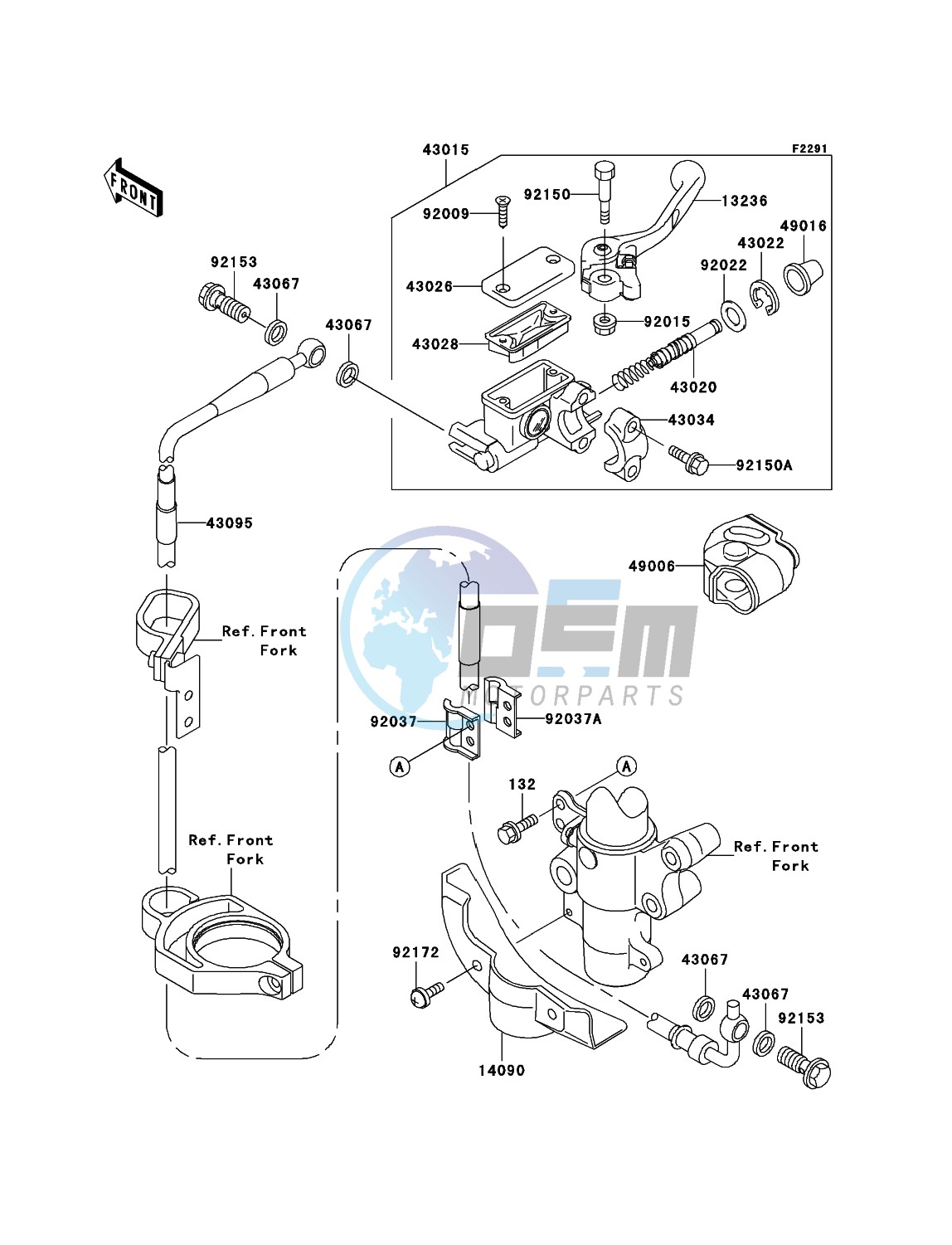 Front Master Cylinder