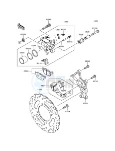 VERSYS_650 KLE650EFF XX (EU ME A(FRICA) drawing Rear Brake