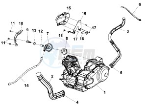 QUADLANDER 250 drawing MOTOR