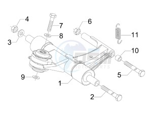 Primavera 50 4T-4V (EMEA) drawing Swinging arm