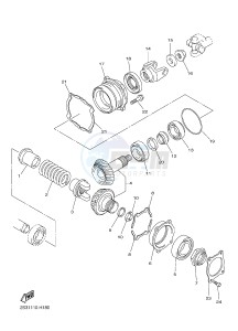 VMX17 VMAX17 1700 (2CEN) drawing MIDDLE DRIVE GEAR