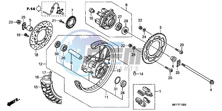 REAR WHEEL