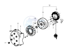 NRG POWER DD 50 drawing Flywheel magneto