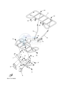 YFM700FWBD YFM70KPAJ KODIAK 700 EPS (B32K) drawing GUARD