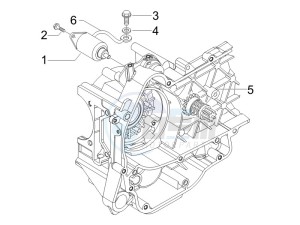 GTS 125 4T E3 UK drawing Starter - Electric starter