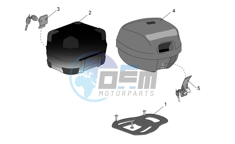 Acc. - Top/cases side cases