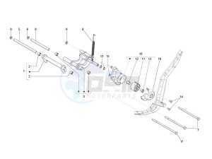 Liberty 200 4t (N15000U03) drawing Swinging arm