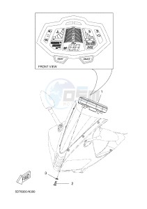 YZF-R125A YZF-R125 ABS R125 (BR61 BR61 BR61 BR61) drawing METER