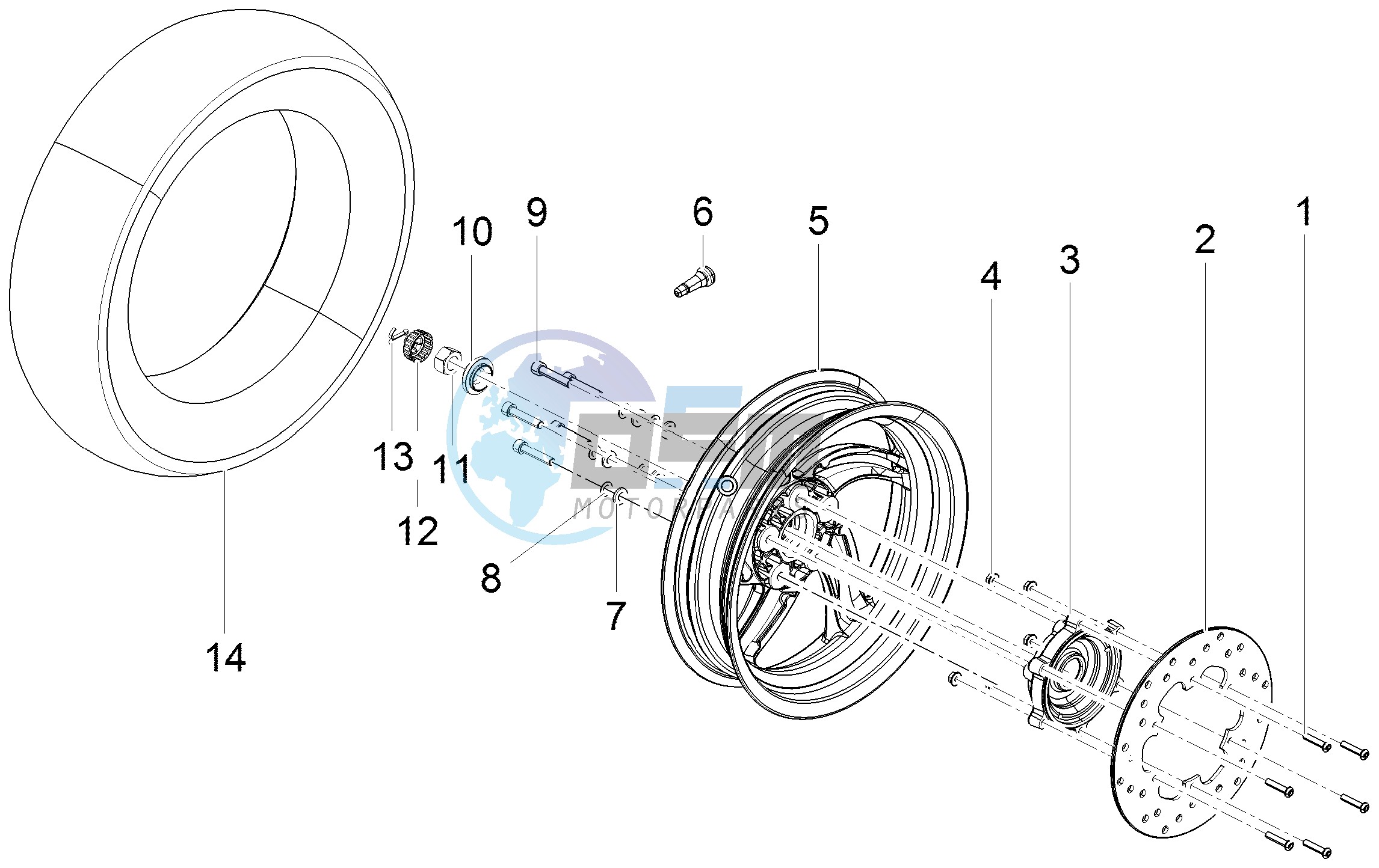 Rear Wheel