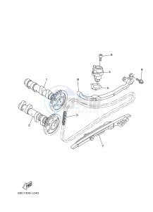 XP500A T-MAX 530 (59CN) drawing CAMSHAFT & CHAIN