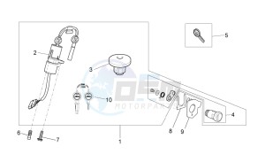 V7 Special 750 drawing Lock hardware kit