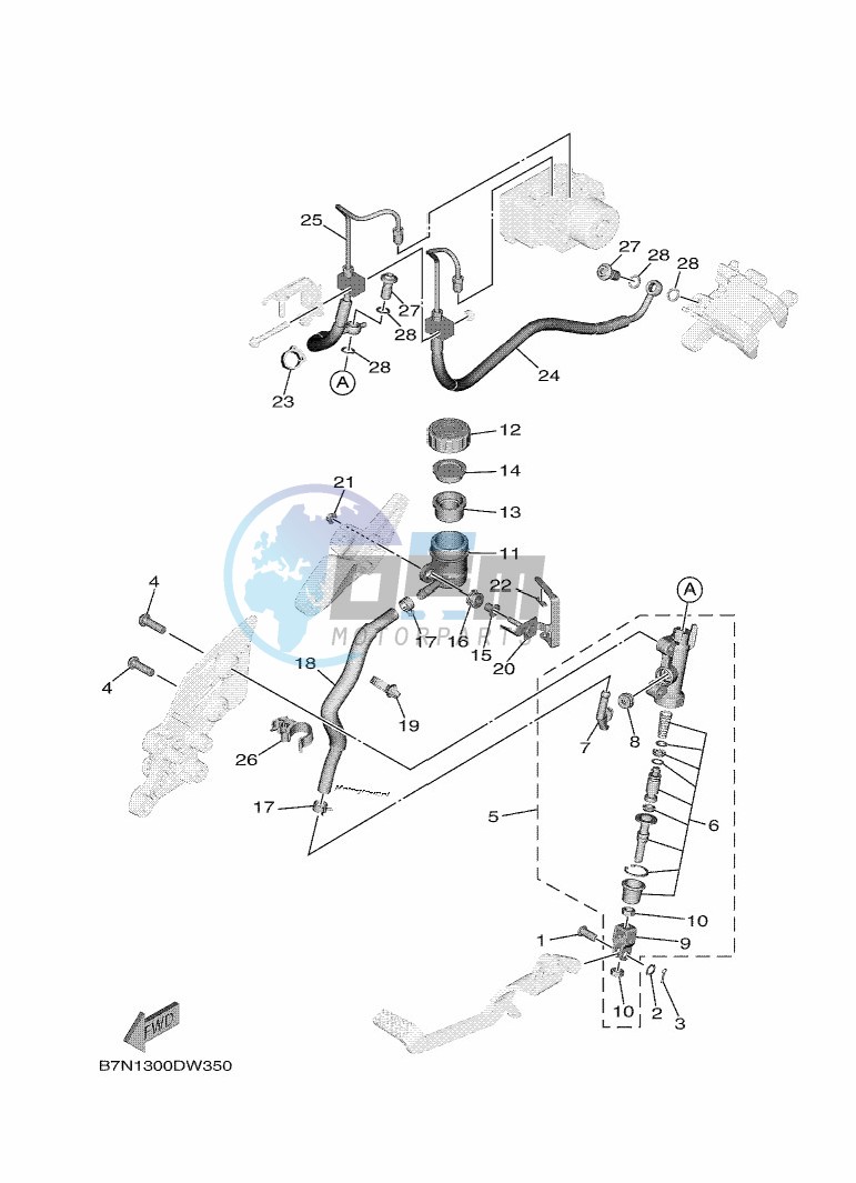 REAR MASTER CYLINDER